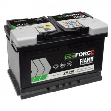 FIAMM ecoFORCE 70Ah, 760, AGM, R+