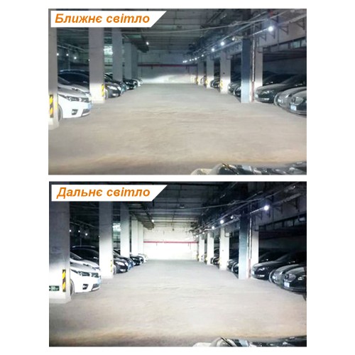 Світлодіодні лампи DECKER LED GL-01 PRO 6K H4 H/L