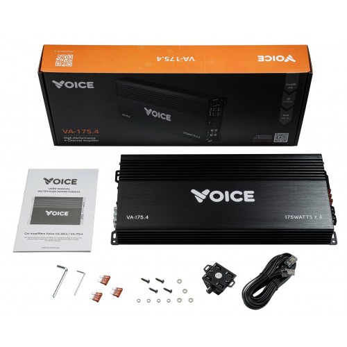 4-канальний підсилювач Voice VA-175.4 4-канальний підсилювач Voice VA-175.4