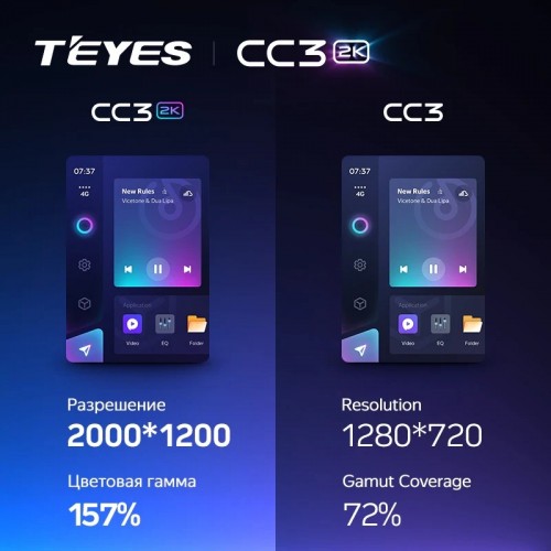 Штатна магнітола Teyes CC3 2k Chevrolet Silverado 3 (2013-2019) Штатна магнітола Teyes CC3 2k Chevrolet Silverado 3 (2013-2019)