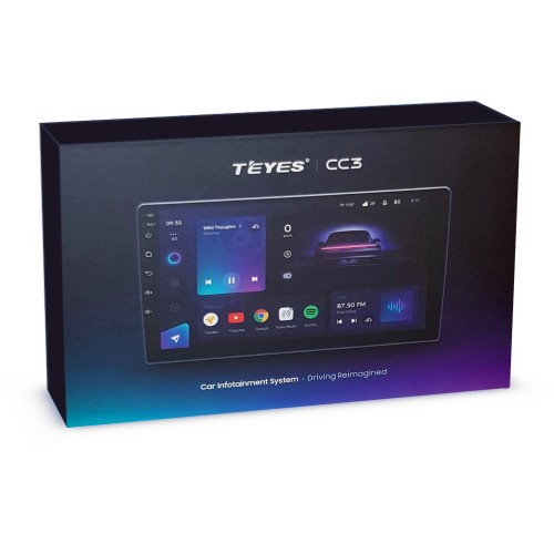 Автомобільна мультимедійна система Teyes CC3 4+64 Gb (9") 0din