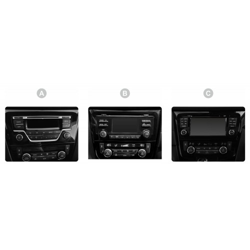 Штатна магнітола SIGMA F10216 ANDROID 10 2+32 Gb Nissan X-Trail X Trail 3 T32 2013-2022- (F1) Manual air conditioning (AB) 10"