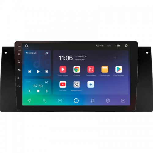 Штатна магнітола SIGMA X9464 ANDROID 10 4+64 Gb 4G DSP BMW X5 E39 E53 1999 - 2006 (maximum equipment) 9" (L1)