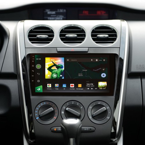 Штатна магнітола SIGMA X9464 ANDROID 10 4+64 Gb 4G DSP Mazda CX7 CX-7 CX 7 ER 2009-2012 9" (L1)