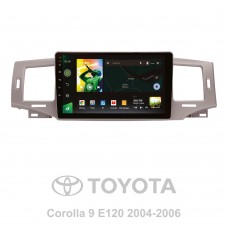 Штатна магнітола SIGMA X9464 ANDROID 10 4+64 Gb 4G DSP Toyota Corolla 9 E120 2004-2006 9"