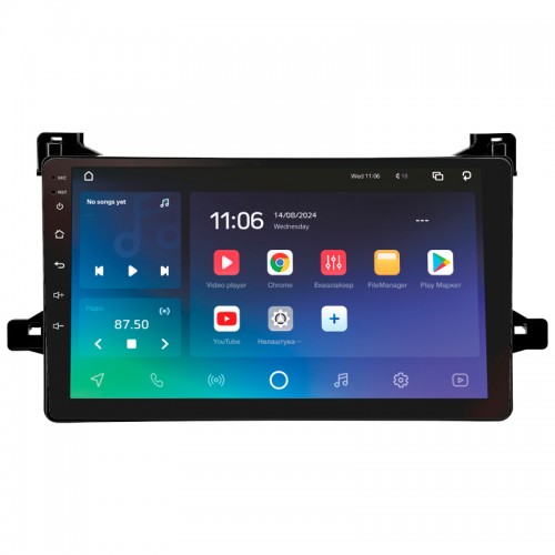 Штатна магнітола SIGMA X9464 ANDROID 10 4+64 Gb 4G DSP Toyota Prius XW50 2015-2020 9"