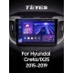 Штатна магнітола Teyes CC3 4+64 Gb Hyundai Creta IX25 2015-2019 10" 2k