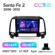 Штатна магнітола Teyes CC3 4+64 Gb Hyundai Santa Fe 2 2006-2012 9" 2k