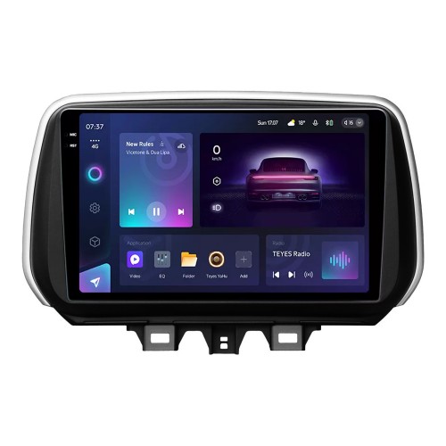 Штатна магнітола Teyes CC3 4+64 Gb Hyundai Santa Fe 4 (ZYJ) 2018-2020 10" 2k (L1)