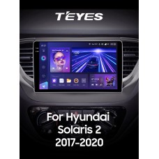 Штатна магнітола Teyes CC3 4+64 Gb Hyundai Solaris 2 2017-2020 (B) 9" 2k