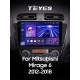 Штатна магнітола Teyes CC3 4+64 Gb Mitsubishi Mirage 6 2012-2018 9" 2k