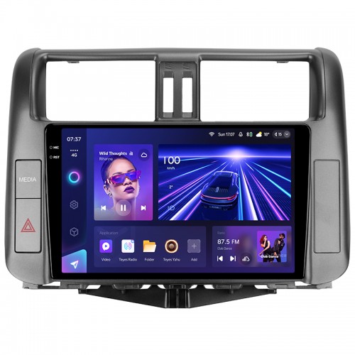 Штатна магнітола Teyes CC3 4+64 Gb Toyota Land Cruiser Prado 150 2009-2013 (C) 9" 2k (L2)