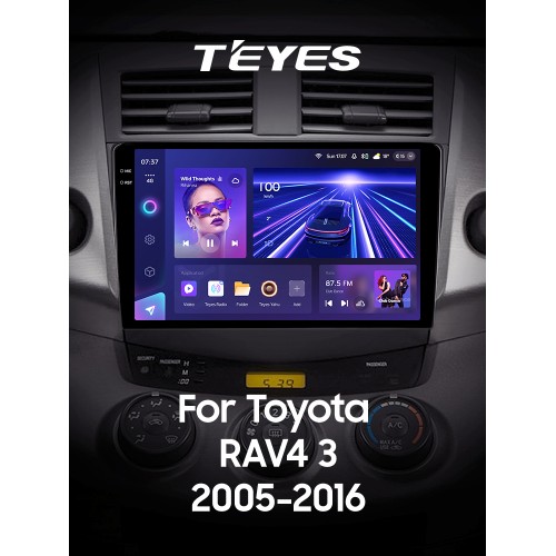 Штатна магнітола Teyes CC3 4+64 Gb Toyota RAV4 3 XA30 (F1) 2005-2016 9" 2k Штатна магнітола Teyes CC3 4+64 Gb Toyota RAV4 3 XA30 (F1) 2005-2016 9" 2k