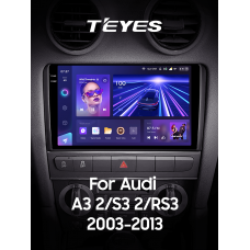 Штатна магнітола Teyes CC3 6+128 Gb Audi A3 2 8P 2003-2013 S3 2 2006-2012 RS3 1 2011-2012 9" 2k Штатна магнітола Teyes CC3 6+128 Gb Audi A3 2 8P 2003-2013 S3 2 2006-2012 RS3 1 2011-2012 9" 2k