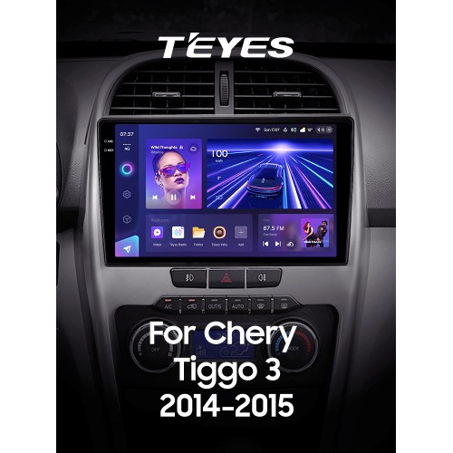 Штатна магнітола Teyes CC3 6+128 Gb Chery Tiggo 3 2014-2015 10" 2k