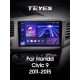 Штатна магнітола Teyes CC3 6+128 Gb Honda Civic 9 FB FK FD 2011-2015 9" 2k