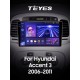 Штатна магнітола Teyes CC3 6+128 Gb Hyundai Accent 3 2006-2011 9" 2k