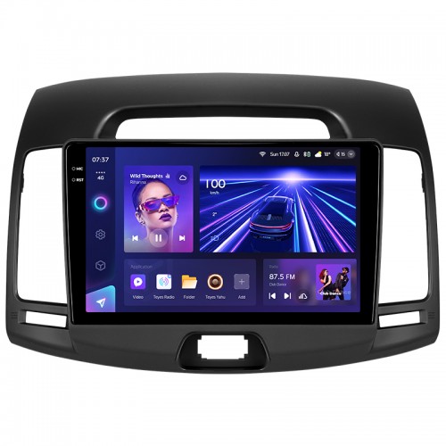 Штатна магнітола Teyes CC3 6+128 Gb Hyundai Elantra 4 HD 2006-2012 9" 2k