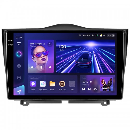 Штатна магнітола Teyes CC3 6+128 Gb LADA Granta Cross 2018-2023 9" 2k