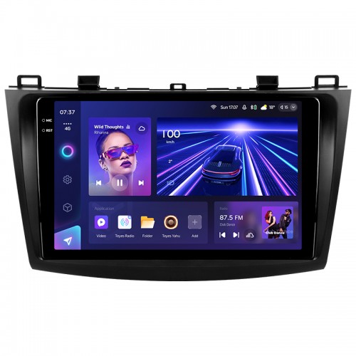 Штатна магнітола Teyes CC3 6+128 Gb Mazda 3 2 2009-2013 9" 2k
