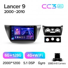 Штатна магнітола Teyes CC3 6+128 Gb Mitsubishi Lancer 9 CS 2000-2010 9" 2k Штатна магнітола Teyes CC3 6+128 Gb Mitsubishi Lancer 9 CS 2000-2010 9" 2k
