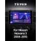 Штатна магнітола Teyes CC3 6+128 Gb Nissan Navara 3 D40 2004-2010 (F2) 9" 2k