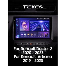 Штатна магнітола Teyes CC3 6+128 Gb Renault Duster HM 2 2020-2023 (F1) 10" 2k