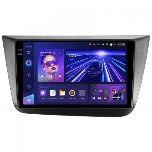 Штатна магнітола Teyes CC3 6+128 Gb Seat Altea 5P (Left hand drive) 2004-2015 9" 2k
