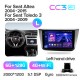 Штатна магнітола Teyes CC3 6+128 Gb Seat Altea 5P (Left hand drive) 2004-2015 9" 2k