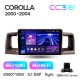Штатна магнітола Teyes CC3 6+128 Gb Toyota Corolla E130 E120 2000-2004 9" 2k