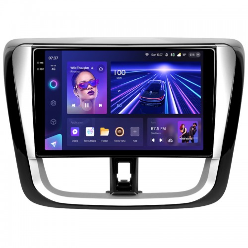 Штатна магнітола Teyes CC3 6+128 Gb Toyota Vios Yaris L 2016-2019 10" 2k