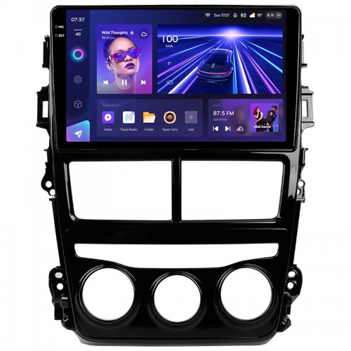 Штатна магнітола Teyes CC3 6+128 Gb Toyota Yaris Vios 2017-2020 (F1) 9" 2k (L1)