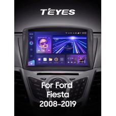 Штатна магнітола Teyes CC3 6+128 Gb з коловим оглядом 360° Ford Fiesta Mk 6 (F2) 2008-2019 (B) 9" 2k