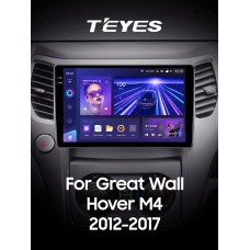 Штатна магнітола Teyes CC3 6+128 Gb з коловим оглядом 360° Great Wall Hover M4 1 2012-2017 10" 2k