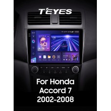 Штатна магнітола Teyes CC3 6+128 Gb з коловим оглядом 360° Honda Accord 7 CM UC CL (F2) 2002-2008 10" 2k (L1)