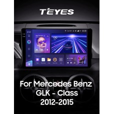 Штатна магнітола Teyes CC3 6+128 Gb з коловим оглядом 360° Mercedes-Benz GLK-Class X204 2012 - 2015 9" 2k (L3)