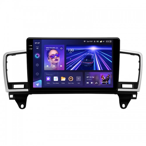 Штатна магнітола Teyes CC3 6+128 Gb з коловим оглядом 360° Mercedes-Benz M-Class M Class W166 ML 2011-2015 9" 2k (L3)