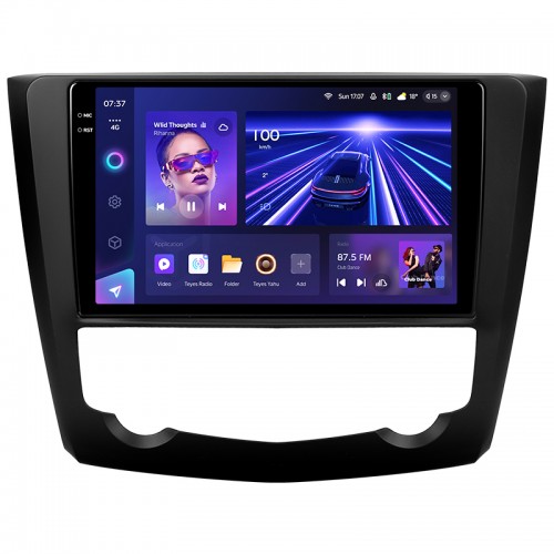 Штатна магнітола Teyes CC3 6+128 Gb з коловим оглядом 360° Renault Kadjar 2015-2017 9" 2k
