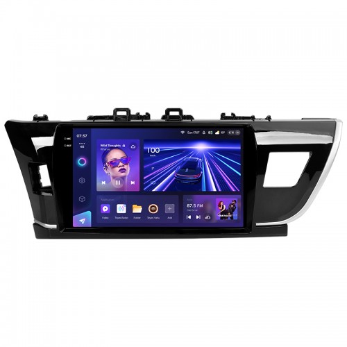 Штатна магнітола Teyes CC3 6+128 Gb з коловим оглядом 360° Toyota Corolla 11 Middle East 2013-2017 (A) 10" 2k