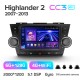 Штатна магнітола Teyes CC3 6+128 Gb з коловим оглядом 360° Toyota Highlander 2 XU40 2007-2013 (F3) 9" 2k (L2)