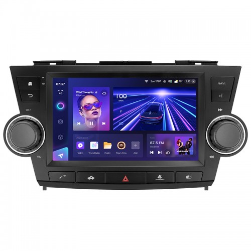 Штатна магнітола Teyes CC3 6+128 Gb з коловим оглядом 360° Toyota Highlander 2 XU40 2007-2013 (F3) 9" 2k (L2)