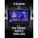 Штатна магнітола Teyes CC3 6+128 Gb з коловим оглядом 360° Toyota RAV4 3 XA30 (F1) 2005-2016 9" 2k