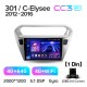 Штатна магнітола Teyes CC3 4+64 Gb Peugeot 301 For Citroen C-Elysee CElysee (1 Din) 2012-2016 (F2) 9" 1din 2k
