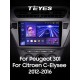 Штатна магнітола Teyes CC3 4+64 Gb Peugeot 301 For Citroen C-Elysee CElysee (1 Din) 2012-2016 (F2) 9" 1din 2k