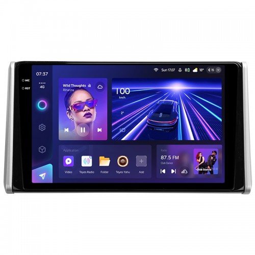 Штатна магнітола Teyes CC3 4+64 Gb Toyota RAV4 5 XA50 (1 Din) 2018-2023 10" 1din 2k Штатна магнітола Teyes CC3 4+64 Gb Toyota RAV4 5 XA50 (1 Din) 2018-2023 10" 1din 2k
