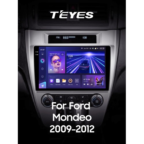 Штатна магнітола Teyes CC3 4+64 Gb Ford Mondeo (F3) (US EDITION) 2009-2012 10" 2k