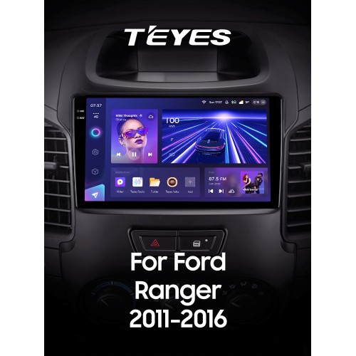 Штатна магнітола Teyes CC3 4+64 Gb Ford Ranger (F2) 2011-2016 9" 2k