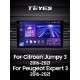 Штатна магнітола Teyes CC3 6+128 Gb Citroen Jumpy III 3 SpaceTourer 1 / Peugeot Expert III 3 2016-2021 9" 2k