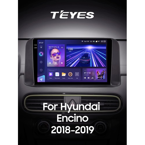 Штатна магнітола Teyes CC3 6+128 Gb Hyundai Encino 2018-2019 10" 2k