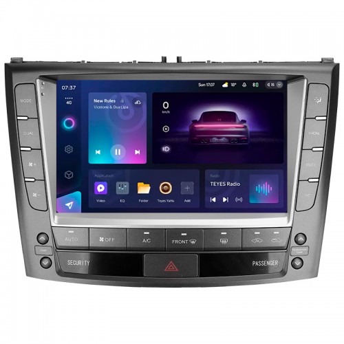 Штатна магнітола Teyes CC3 6+128 Gb Lexus IS250 XE20 (Hm) 2005-2013 (B) 9" 2k (L3)
